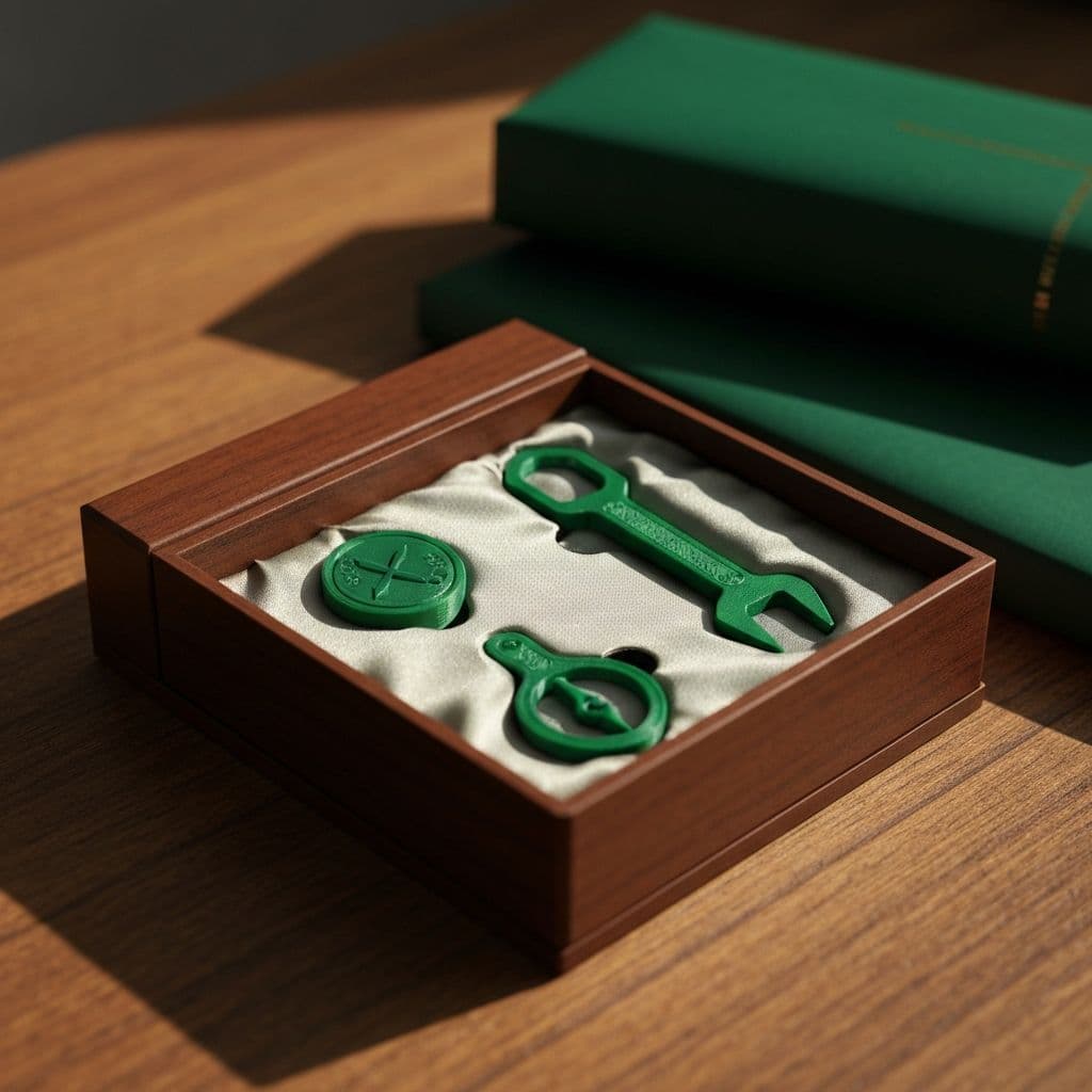 GolfPrint personalised golf accessories gift box